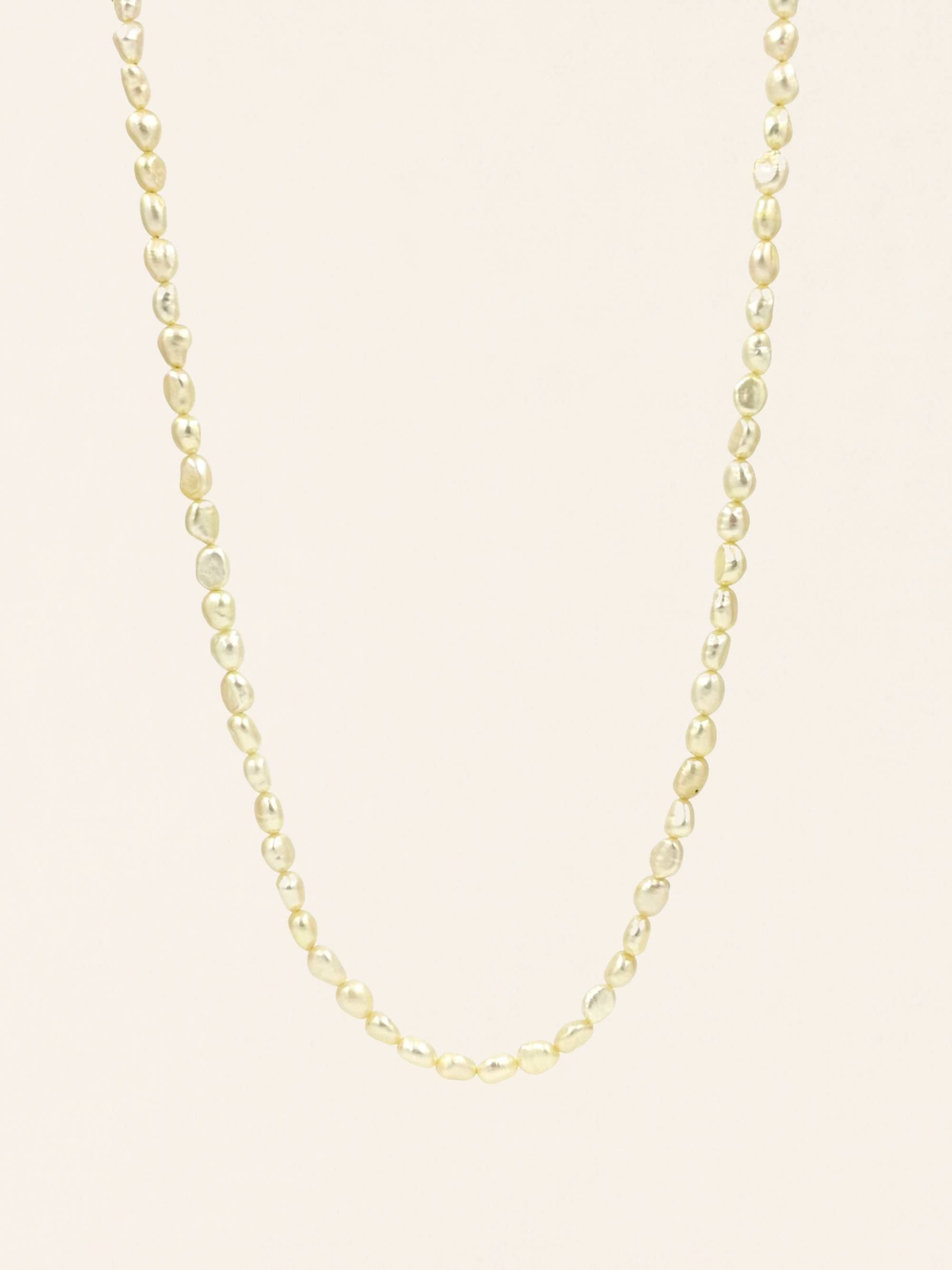 The classic pearl necklace